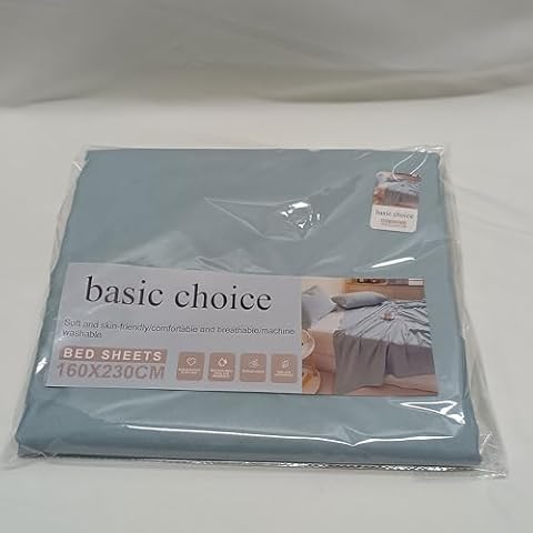 basic choice-Bed Sheets,Breathable Bed Cover for Spring & Summer,Lightweight Bedspread. Cover