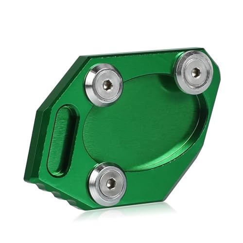 Almohadillas Pies Soporte para Ka&WA&Saki Z800 Z 800 2013-2016 2014 Motocicletas Soporte De Aluminio Soporte Lateral Ampliar Placa De Pie De Extensión(Green)
