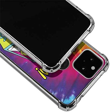 Skinit Clear Phone Case Compatible with Google Pixel 4a 5G - Officially Licensed Scooby Doo Scooby-Doo Tie Dye Design