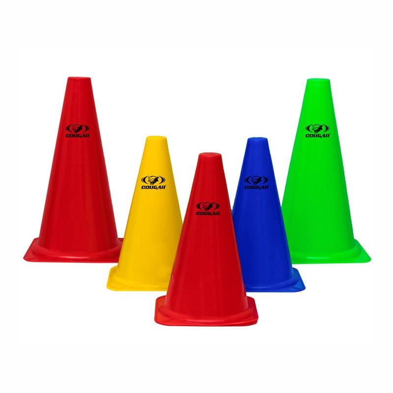 COUGAR Cone Marker, Cone Marker Set, Cone Markers, Agility Cones, 6 Inch Agility Cone Marker Set (Pack of 8)