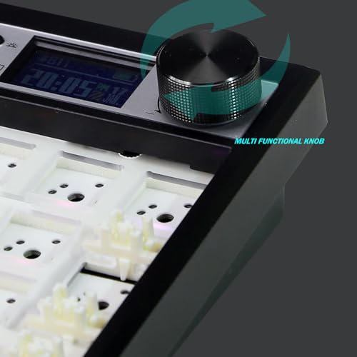 TEMOOUES Clavier, écran et Bouton mécaniques Personnalisables, Black – vue 6