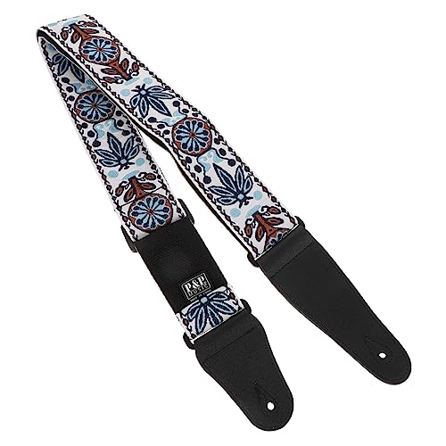 FAVOMOTO 1Pc Brodé Sangle De Guitare Lanières En Cuir Classique Sangles De Guitare Pour Sacs À Main Sangle De Guitare Classique Cou De Guitare Bandoulière Ceinture Brodé Courroie De Cou - Les Beatles, Paul McCartney, John Lennon, RIngo Starr, George Harrison FAVOMOTO 1Pc Brodé Sangle De Guitare Lanières En Cuir Classique Sangles De Guitare Pour Sacs À Main Sangle De Guitare Classique Cou De Guitare Bandoulière Ceinture Brodé Courroie De Cou