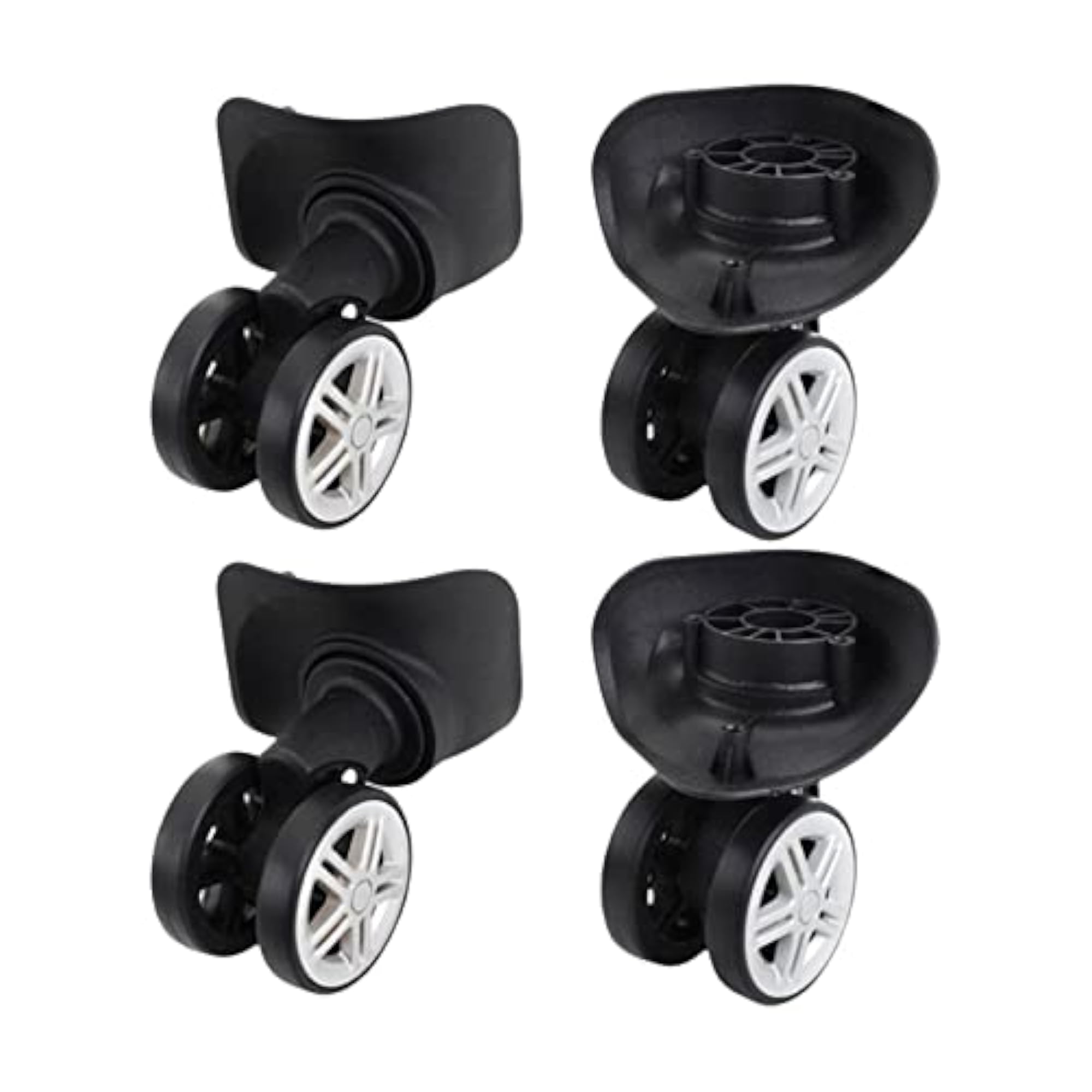 Mute Replacement Luggage Wheels, 4pcs Set