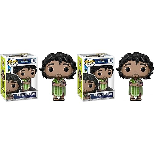 Funko Pop Pop! Disney: Encanto - Bruno Madrigal Pop 6 Multicolor 4 Inches (Pack Of 2)