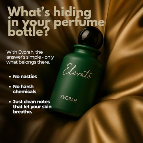 Image of House Of Evorah Elevate Eau De Parfum (25 ml) - Spicy, Woody & Amber Evening Scent | Perfume For Man | Perfume For Men