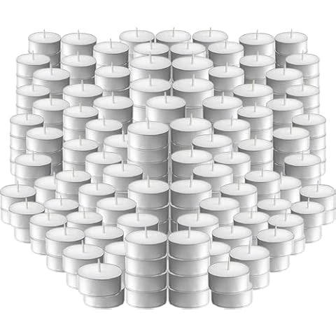 WPONSZU Unscented Tea Lights Candles Cover