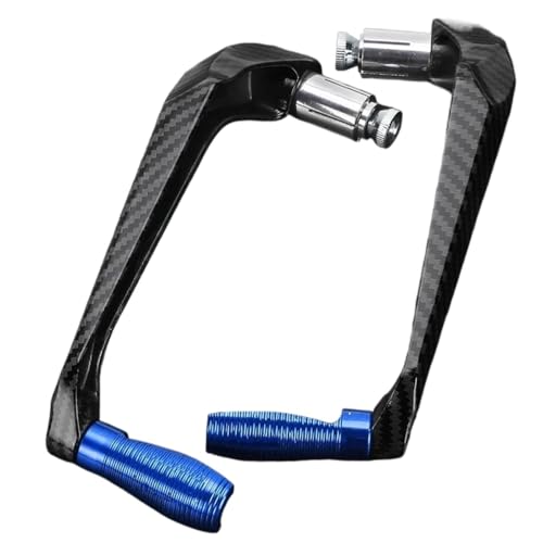 Protection leviers moto pour Kawasaki Z750 2007-2012 REOKIP bleu