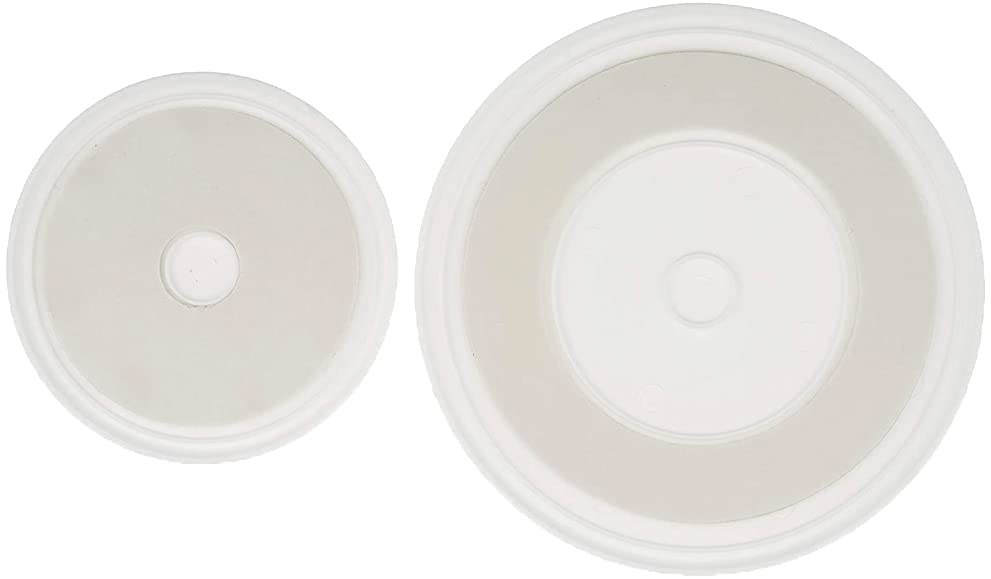 Image of ALLWAY WS35 Wall Shield, 2 Pack | Wall Door Stopper, Strong Adhesive Backs