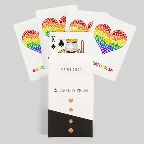 Baraja de poker de 52 cartas con diseño orgullo LGBT miniatura 6