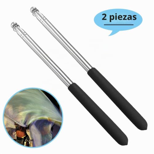Barras telescópicas de acero inoxidable Nimiman para danza del vientre 3