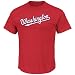 MLB Men's Short Sleeve Basic Logo Crew Neck T-Shirt