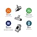 ADAM elements SSD Flash Drive-iKlips S USB-C Nano Touch Fingerprint SSD 256GB for iPhone 15/16/17 Series