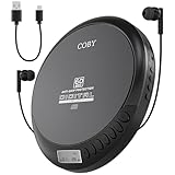 Coby Portable Compact Anti-Skip CD Player - Lightweight & Shockproof Music Disc Player w/ Pro-Quality Earbuds - For Kids & Adults - Home Car & Travel