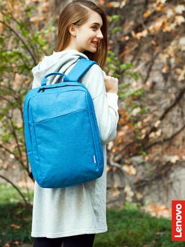 Image of Lenovo Casual Laptop Backpack B210 - 15.6 inch - Padded Laptop /Tablet Compartment - Durable and Water-Repellent Fabric - Lightweight - Blue