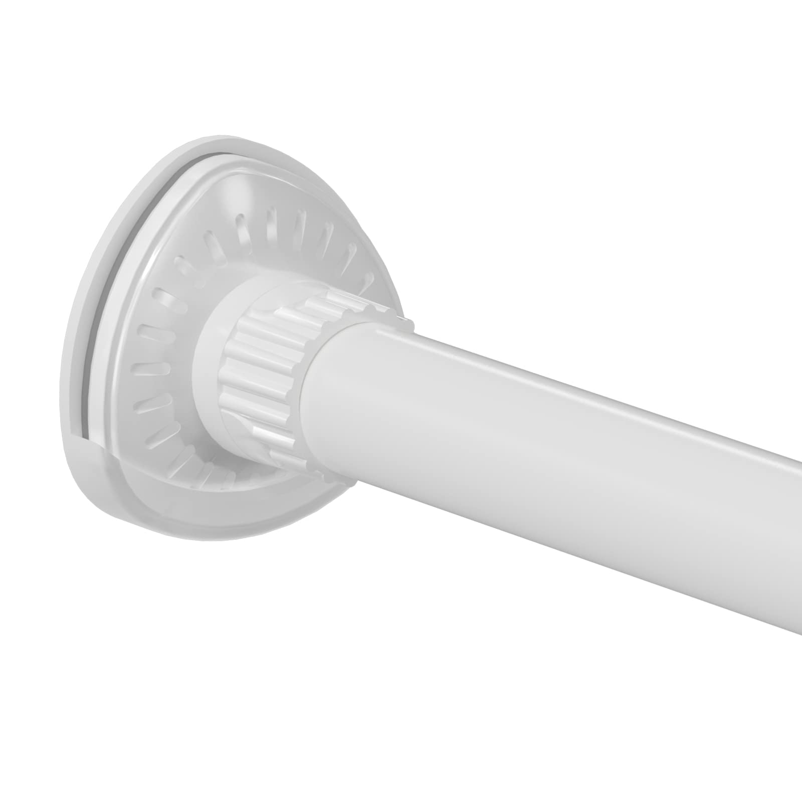 Homease Curtain Tension Rod Adjustable 102.8"122.4", Shower Spring