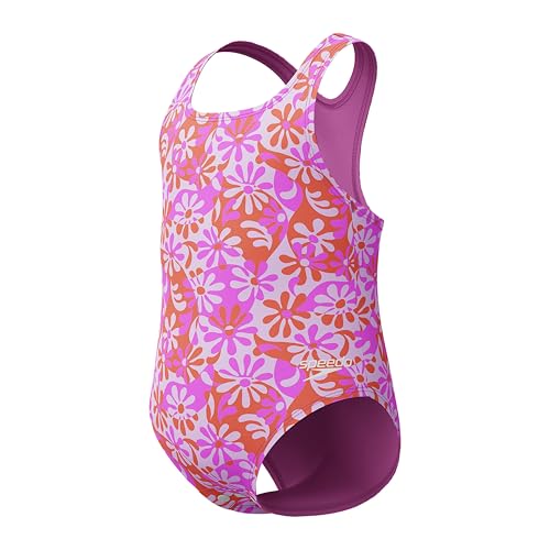 Image of Speedo Girls Printed Sport Splice