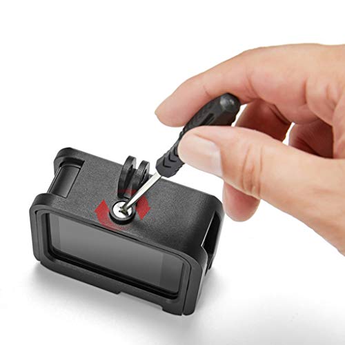 Flameer Frame Da Liga de alumínio Da Habitação Case Compatível para Acessórios Da Câmera GoPro Hero9