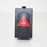 Farbe: schwarz Warnblinkleuchte Schalter Blinker Relais Fur Passat 1997-2005 OEM 3B0953235B