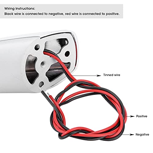 Akozon Corrimano per Porta, 12V 330mm/13in Acciaio...