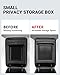 BASENOR Upgraded Tesla Model Y Model 3 Armrest Hidden Storage Box [Carbon Edition] [Powerful Magnetic] Center Console Secret Compartment Accessories 2017-2024