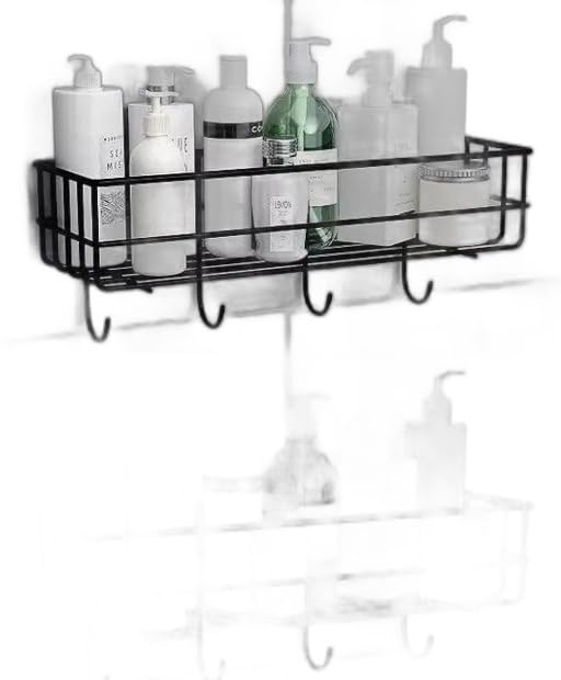 (Pack of 2) Multipurpose Self-Adhesive Kitchen Bathroom Corner Rack and Stands Mounted with Strong Magic Sticker Durable Hook Home Essentials/LCORNER/Bathroom Corner 2PIS|-P025 Product Kitchen 02