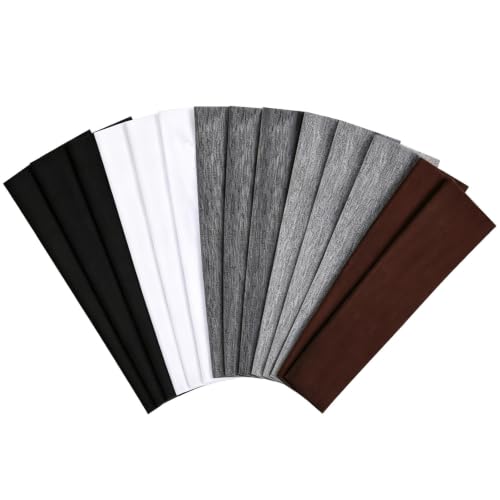 Image of 14 Pack Headbands for Women, Fashion Soft Cotton Stretchy Hairbands | Sweat-Absorbent Elastic Sports Head bands, Suitable for Workouts, Running, Yoga and Makeup