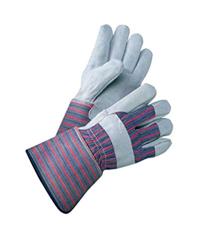 Radnor Shoulder Grade Split Leather Palm Gloves, 2 1/2
