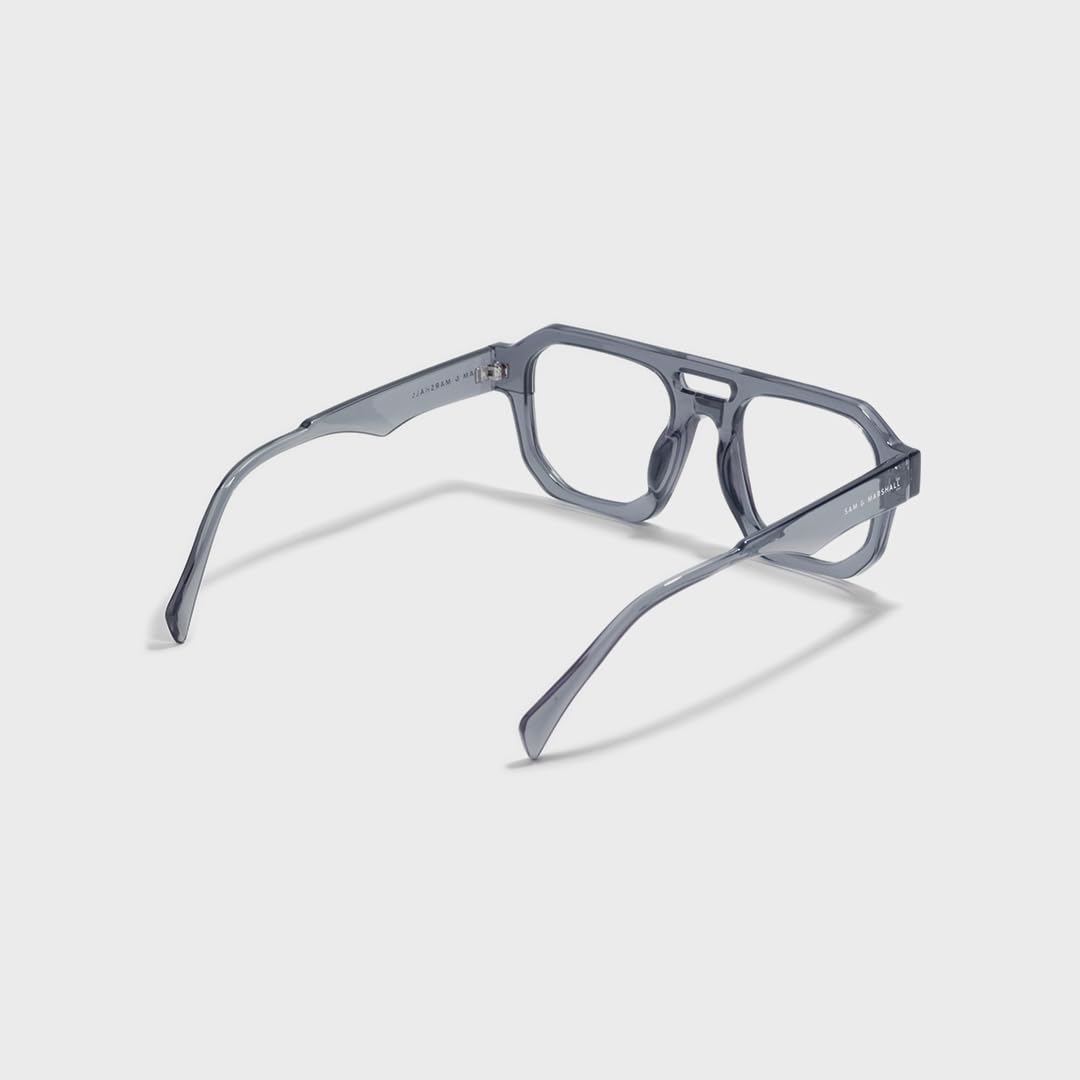 SAM AND MARSHALL LEXEN Eyeglasses Light Weight Frames I Square Shape I Polycarbonate Frames I Prescription Friendly I Men & Women - Image 5 thumbnail