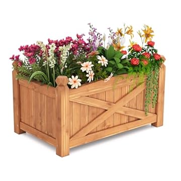 decorative raised garden beds