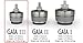 IsoAcoustics Gaia Series Isolation Feet for Speakers & Subwoofers (Gaia III, 70 lb max) – Set of 4