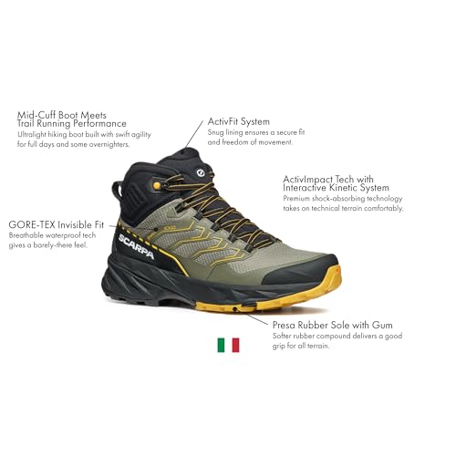 Chaussures Scarpa Rush Mid 2 GTX durables et résistantes homme - 2