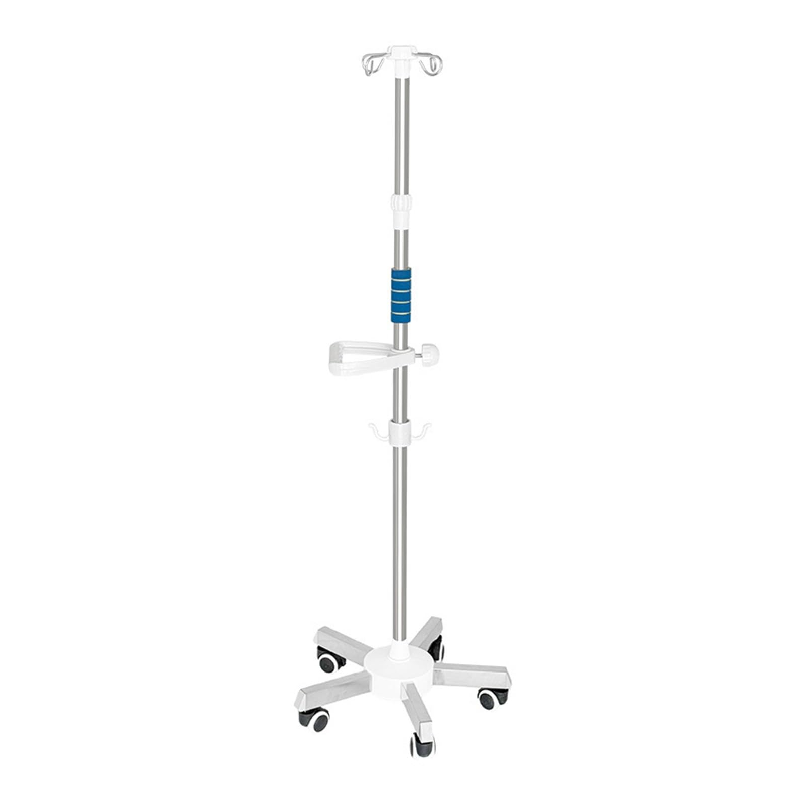 Soporte portátil for bolsa intravenosa Soporte telescópico for intravenosos con ruedas Soporte para suero