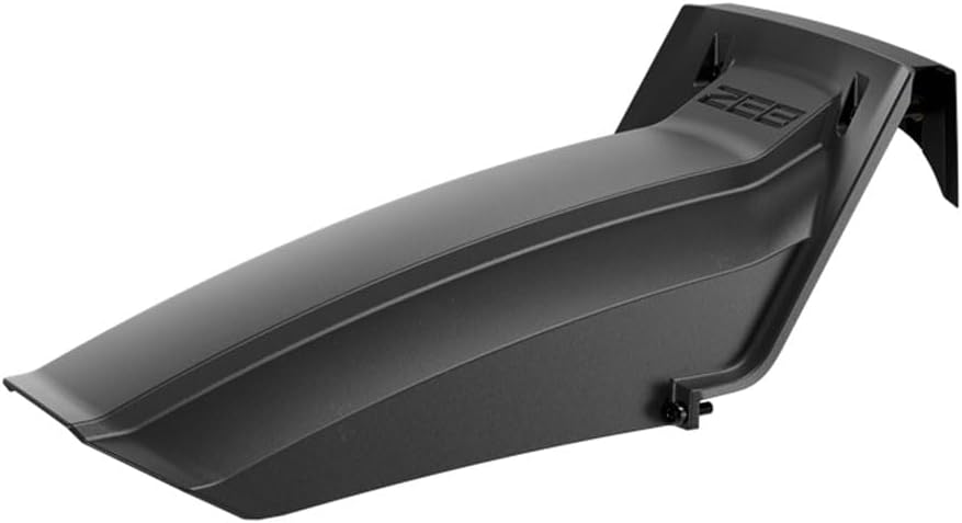 RockShox Enduro Mullet B1 Front Fender - Black Plastic, Compatible with Zeb B1 Forks, Over-the-Top Mount, Seamless Integration, Durable Bike Protection