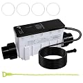 IC40 Pool Salt Chlorine Generator Cell Compatible with Pentair IntelliChlor EC-520555,Salt Chlorinator System for Inground Saltwater Pools 40000 Gallon