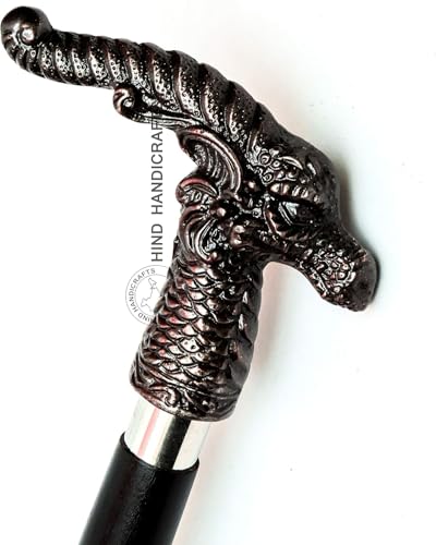 Hind Handicrafts Bastones y bastones decorativos victorianos para hombres y mujeres Imagen de Hind Handicrafts Bastones y bastones decorativos victorianos para hombres y mujeres