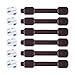 CUTESAFETY Child Proof Safety Locks - Baby Proofing Cabinet Lock with 6 Extra 3M Adhesives - Adjustable Strap Latches to Cabinets,Drawers,Cupboard,Oven,Fridge,Closet Seat,Door,Window (Brown, 6)