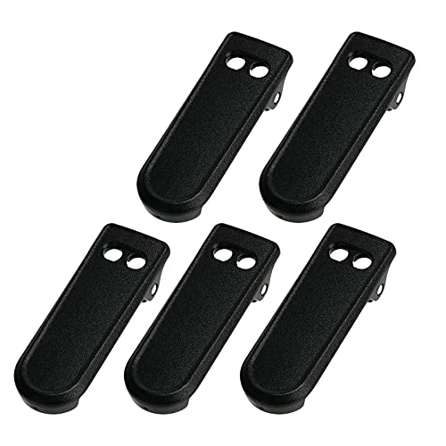 Retevis H-777 Walkie Talkies Belt Clip Compatible with Retevis H-777 BF-888S BF-666S BF-777S Arcshell AR-5 2 Way Radio (5 Pack)