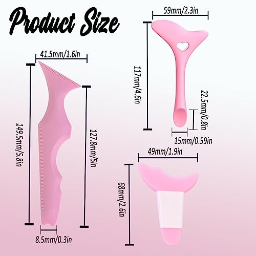 Herramienta de Plantillas para Delineador de Ojos 3PCS miniatura 5