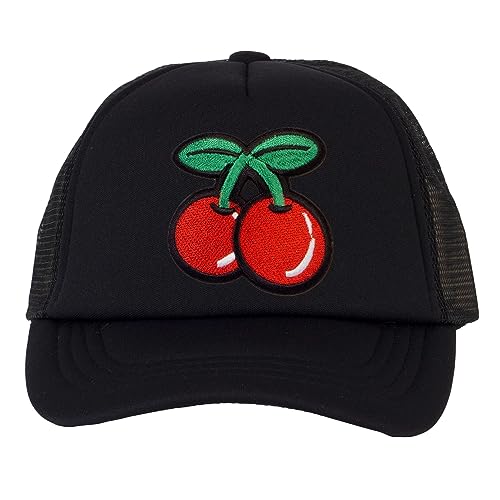 TOP HEADWEAR Boys Girls Red Cherry Hat - Youth Snapback Trucker Cap