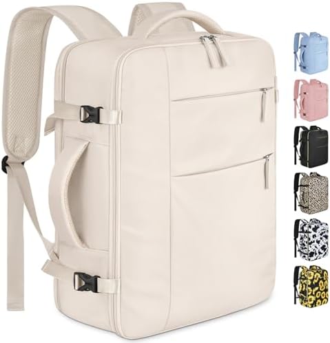 Capolo Travel Backpack for Women Men Waterproof Laptop Backpack A...