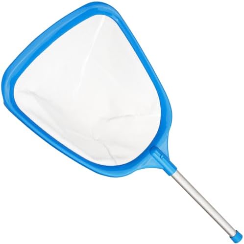 TidyMister Pool Skimmer Hot Tub Skimmer Spa Net with 12'' Aluminu...