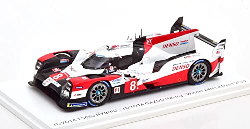 Amazon.co.jp: スパーク 1/43 TS050 ハイブリッド #8 優勝 ル マン24
