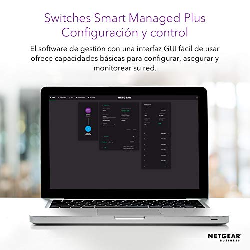 Netgear-GS305EP-Switch-de-red-conmutador-Gigabit-Ethernet-gestionable-Poe-Smart-Managed-Plus-de-5-puertos-sin-ventilador-y-carcasa-metalica