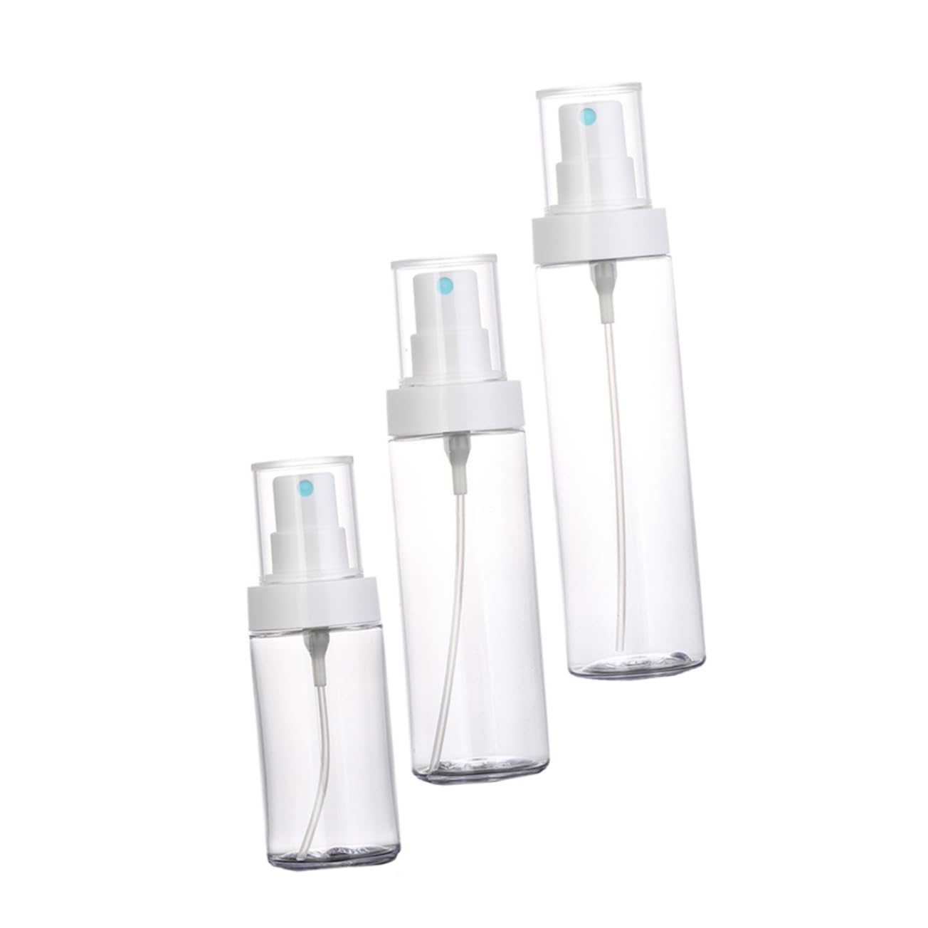 FRCOLOR Botella pulverizadora de agua para después del afeitado, 9 unidades, botella de spray para plantas, recipiente de pulverización de viaje, recipiente de maquillaje, botella de spray