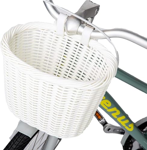 ZUKKA Bike Basket Woven Bike Basket for Adult...