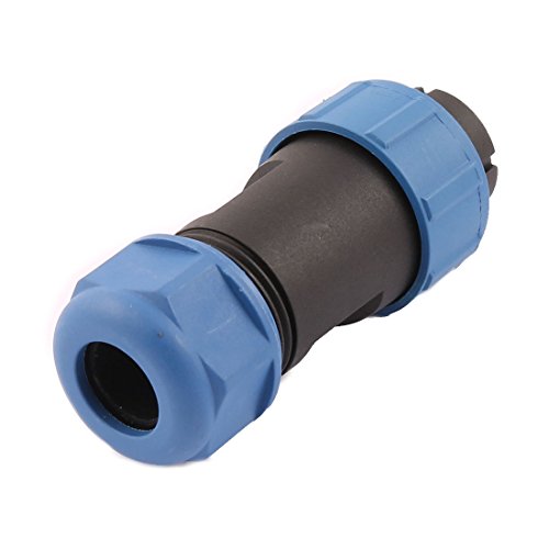 Conector de aviación SP2110/S azul y negro miniatura 3