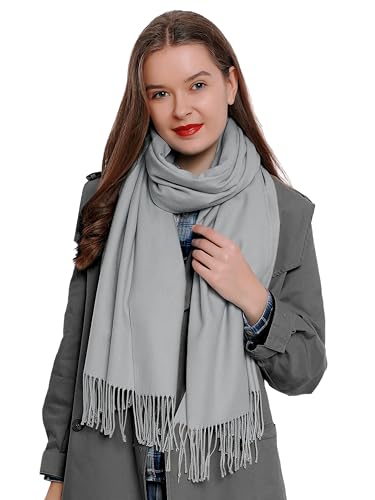 DonDon Écharpe femme hiver chaud et douce Châle Etole Foulard