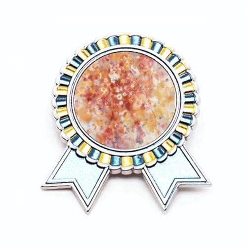 Broche fleur nature morte en métal taille M pour habiller une tenue trop simple