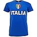 BrolloGroup T-Shirt Italia Personalizzabile con Nome e Numero Maglietta Bambino Uomo Maniche Corte Azzurri PS 18080-BASE