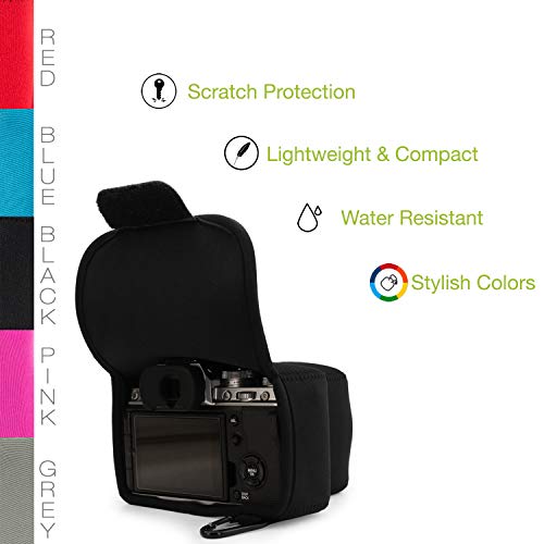 Funda para cámara MegaGear MG1916 neopreno ligera negra miniatura 6